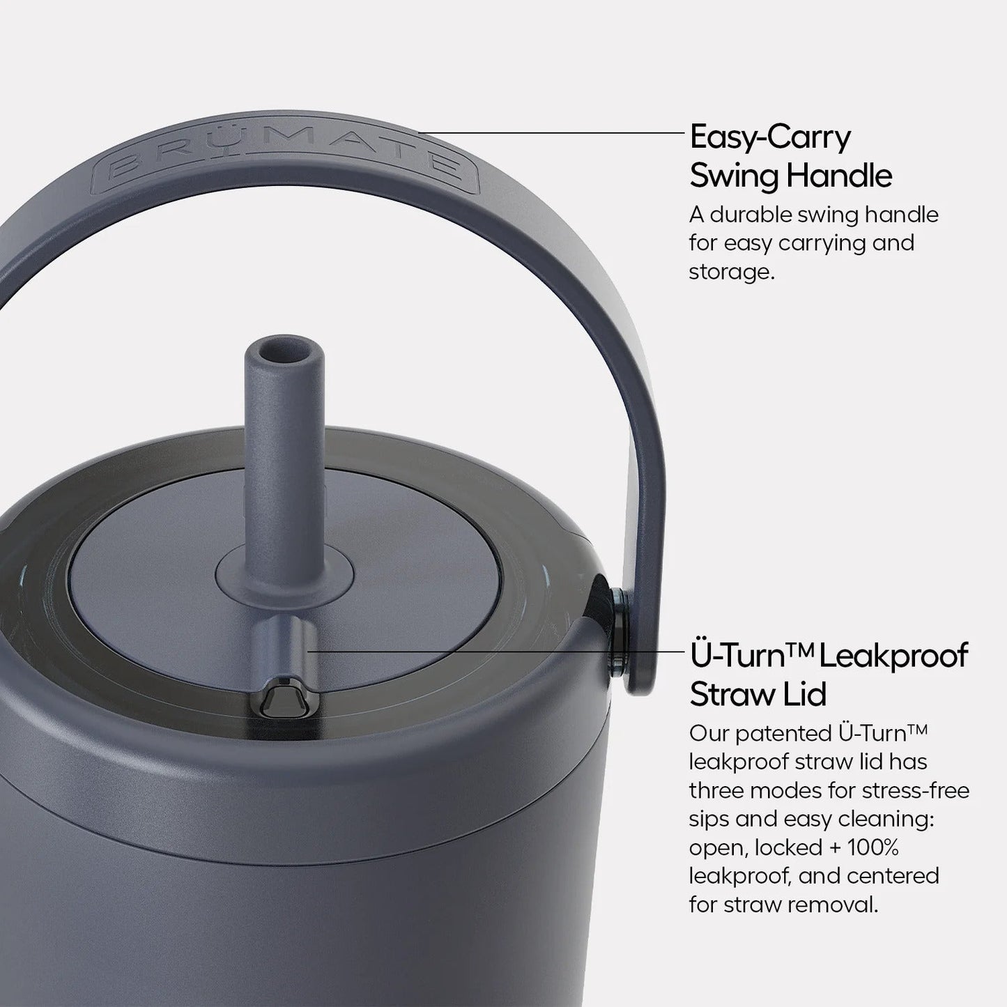 Resa 35oz (1035ml) Leakproof Straw Tumbler